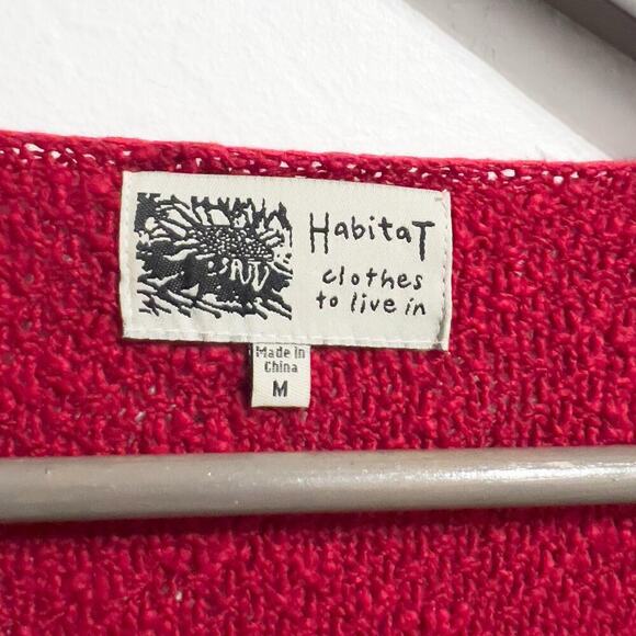 Habitat Clothes To Live In Sweater Knit Relaxed Fit Medium Textured Cotton - Picture 3 of 6